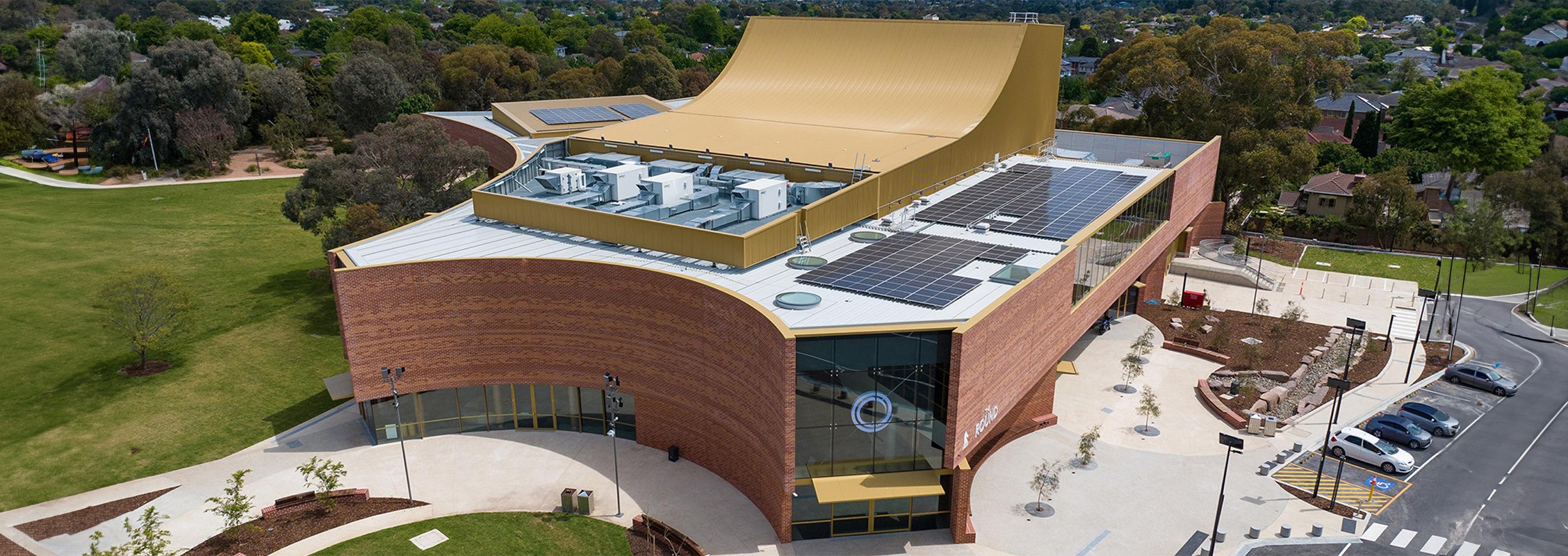 TRUECORE® steel used in the construction of The Round Performing Arts Centre
