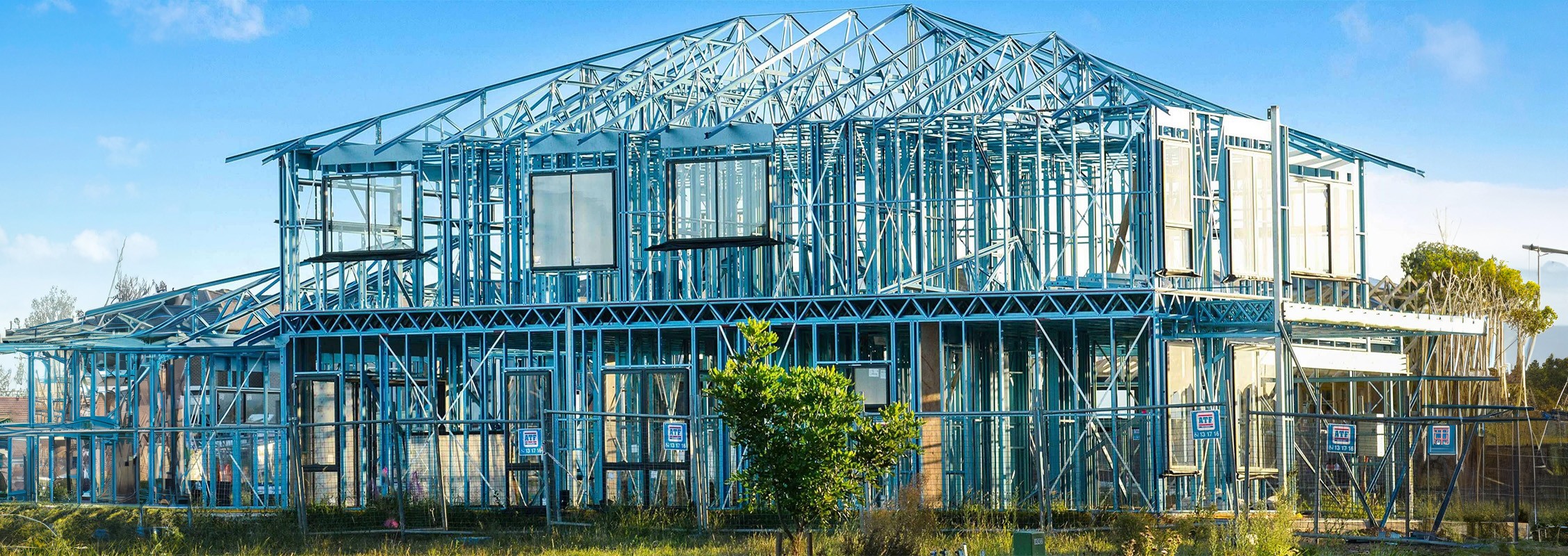 McDonald Jones Homes TRUECORE steel frame 2 storey house