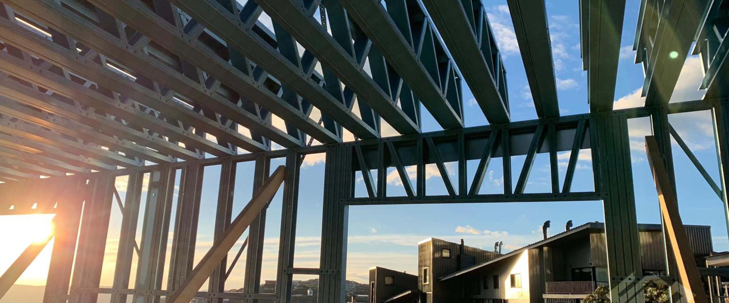 Frames made from TRUECORE® steel, apartments at Mount Buller, Victoria