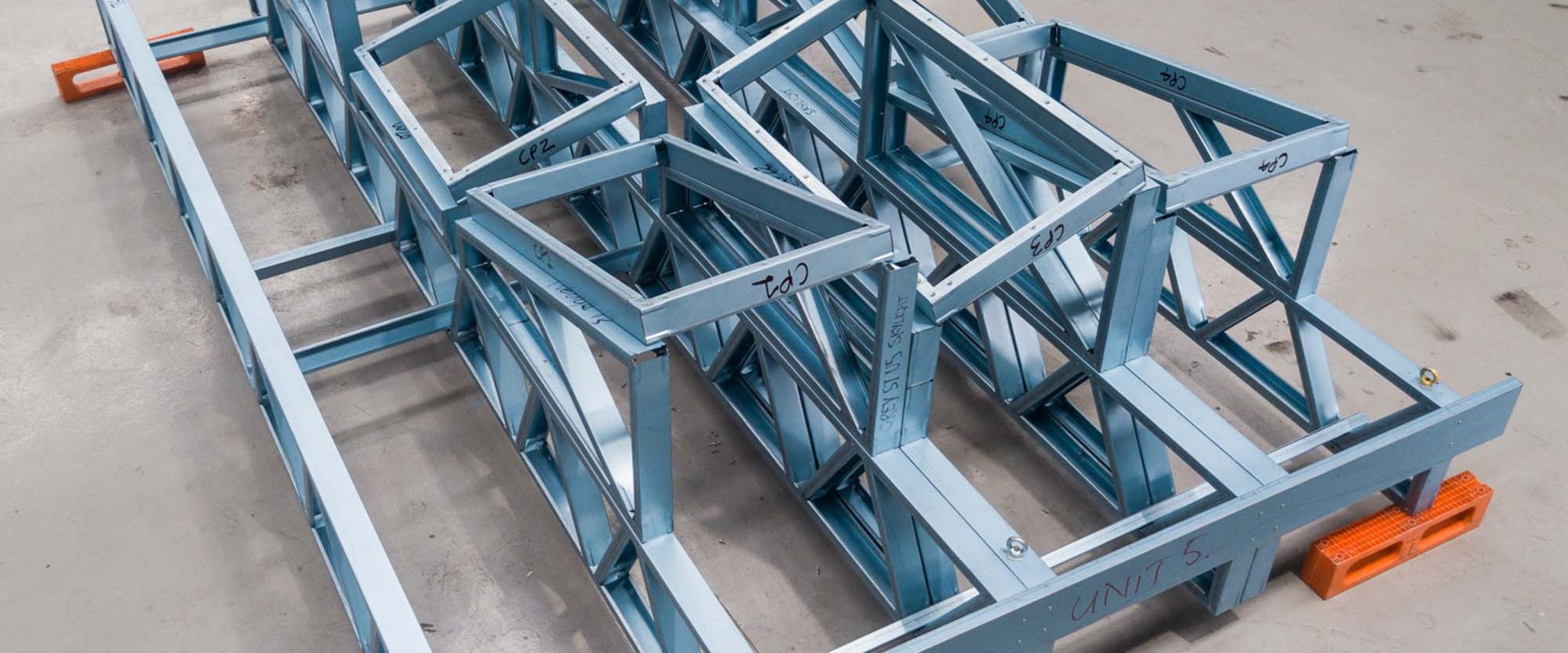 Frame made from TRUECORE® steel