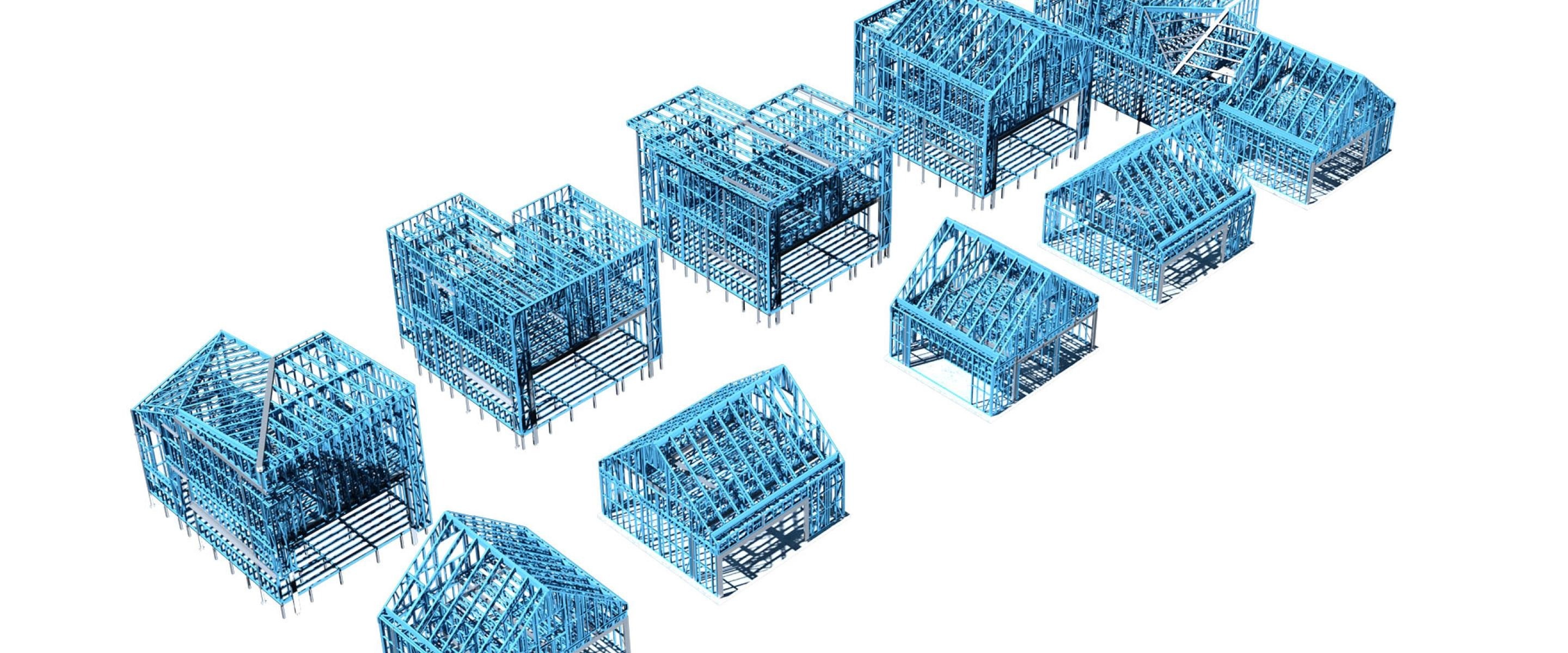 Frames made from TRUECORE® steel help to deliver efficiency in this complex and fast-paced build.