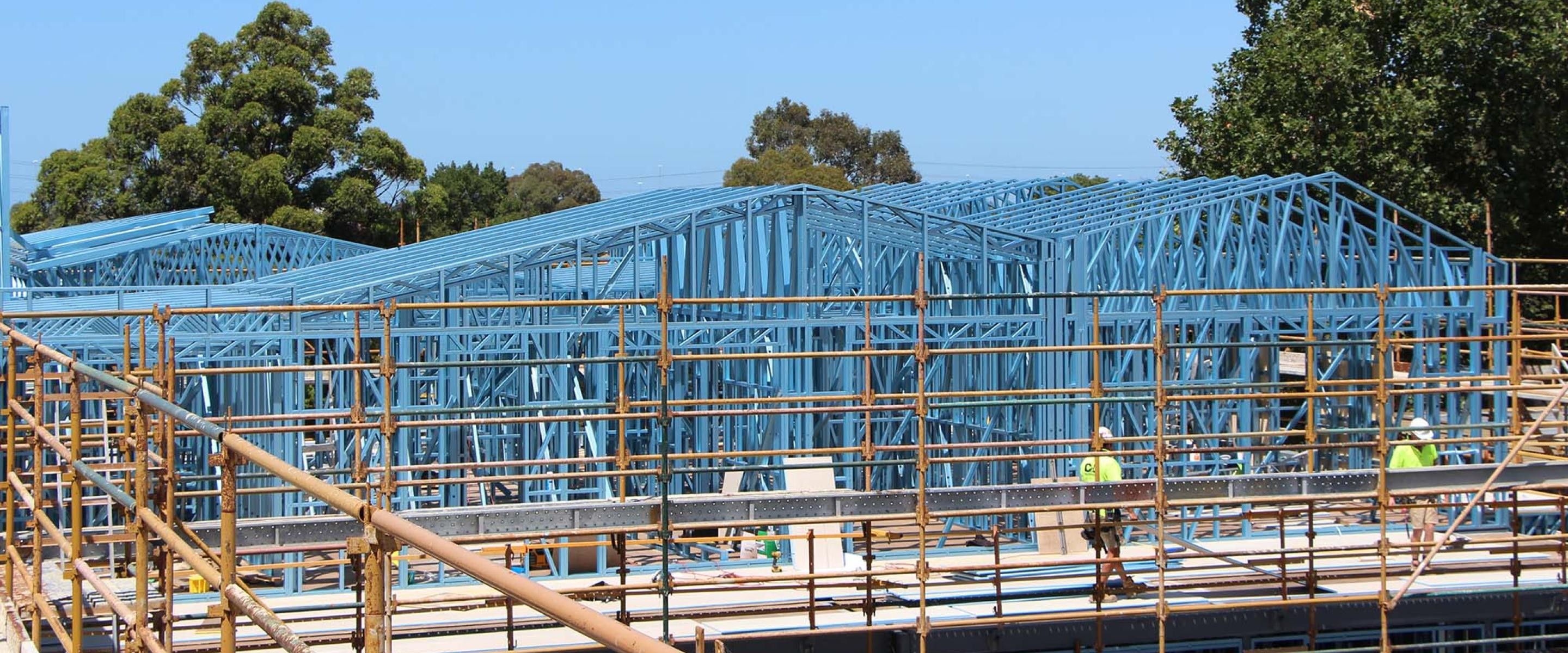 Zinnia apartments, Melbourne. TRUECORE® steel