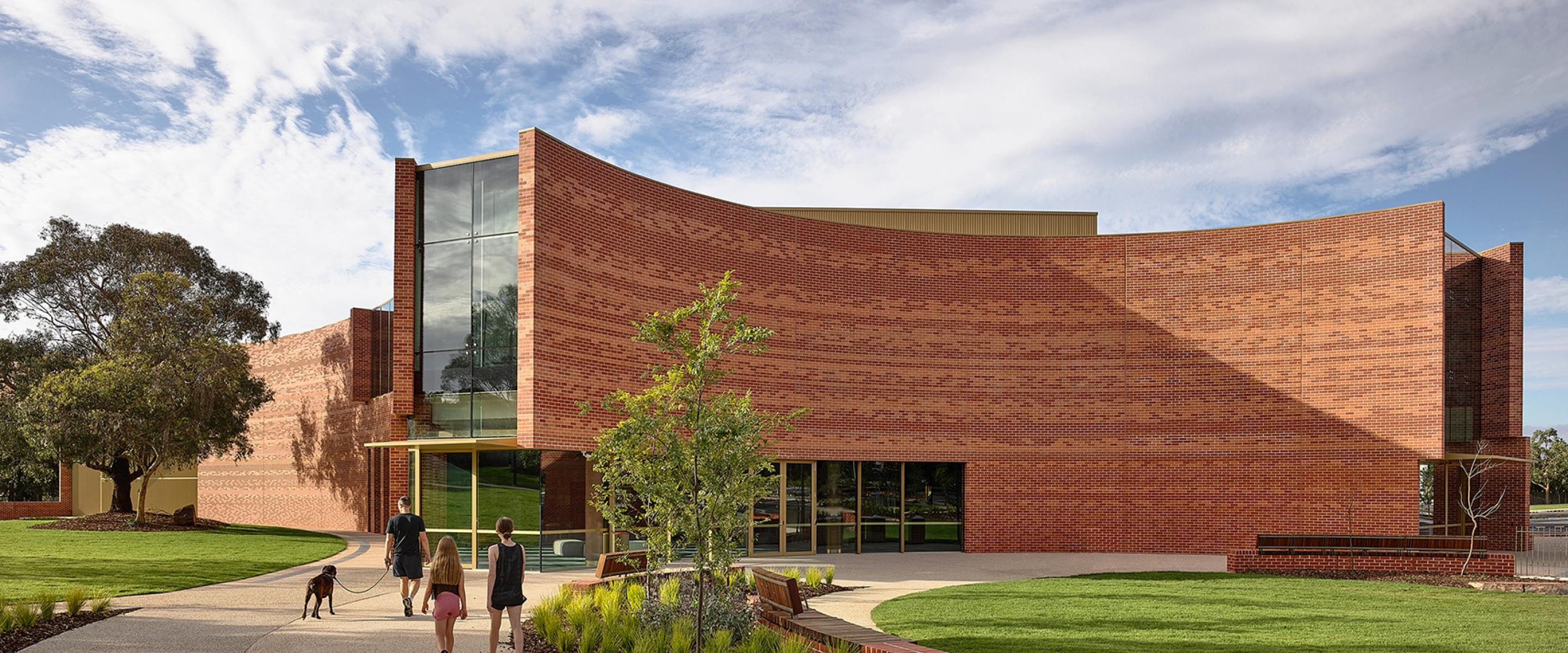 TRUECORE® steel used in the construction of The Round Performing Arts Centre