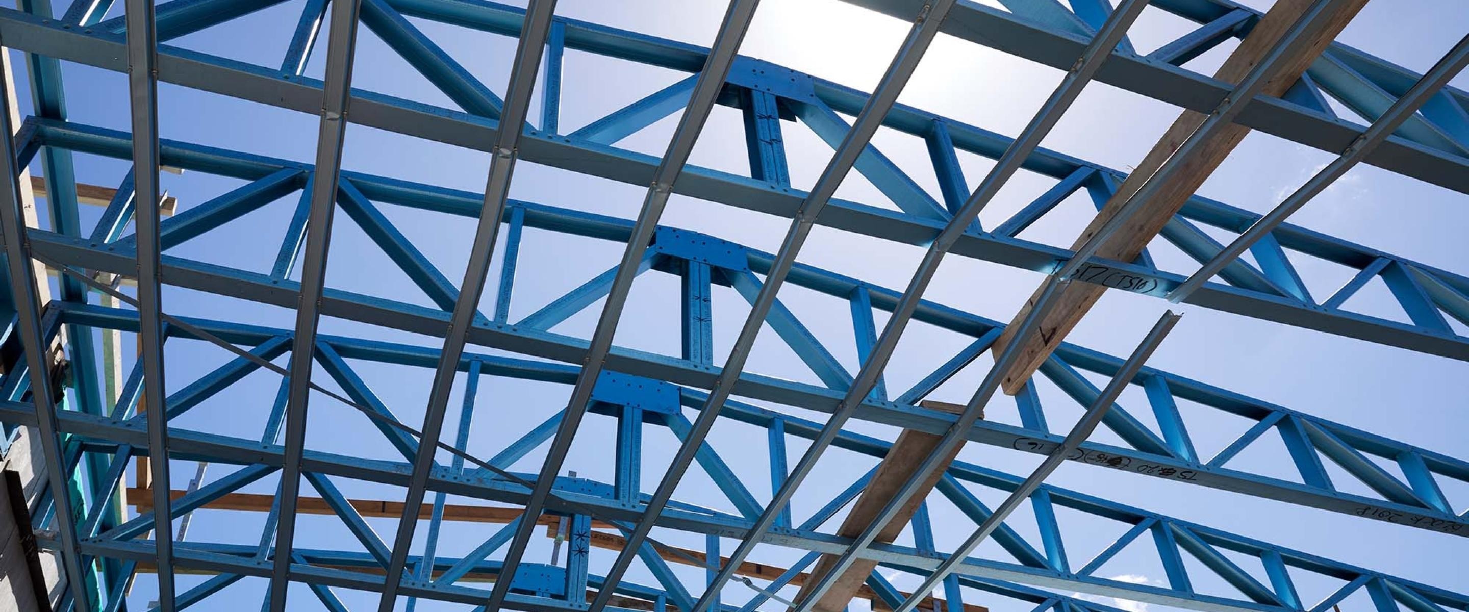 The Block 2018 included the creation of two penthouse apartments built on top of ‘The Gatwick’, making extensive use of framing made from TRUECORE® steel.