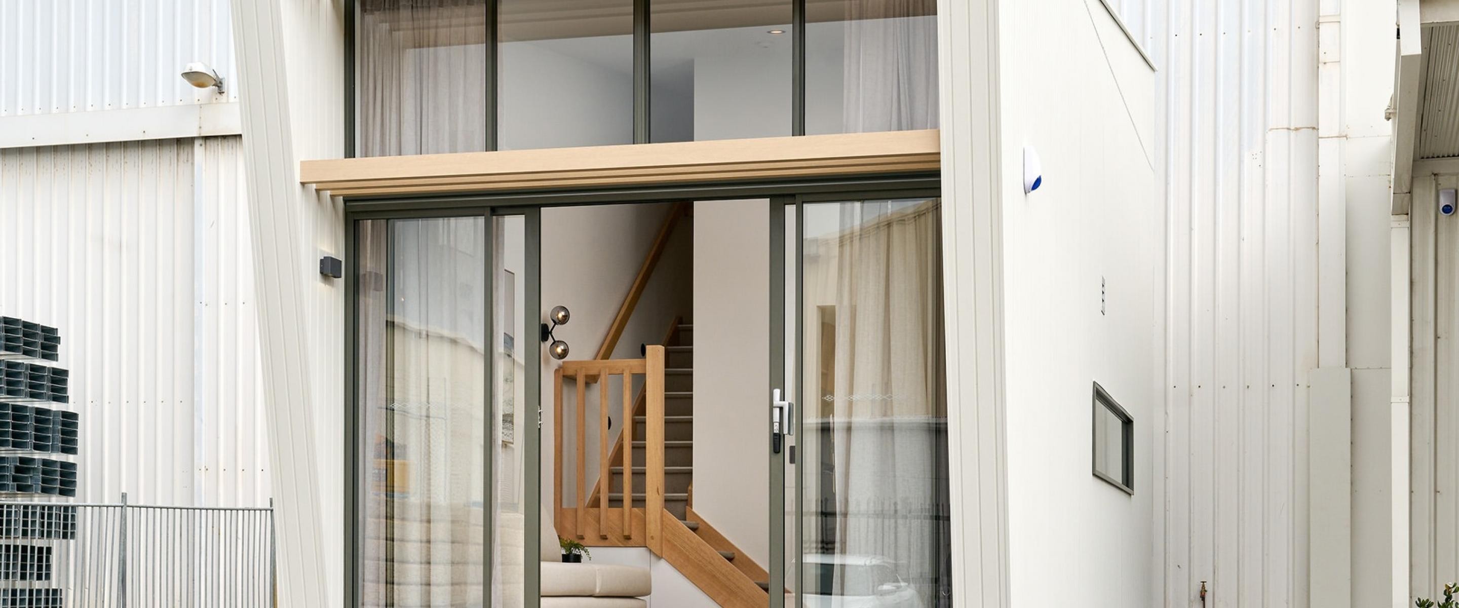 Side view of Summit Homes' Tiny Home prototype