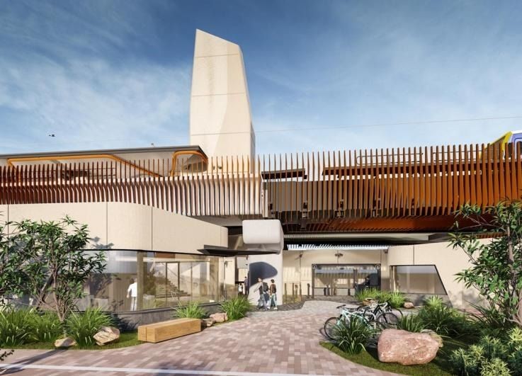 LGS framing made from TRUECORE® steel underpins the form and function of Victoria’s new ground breaking rail stations.