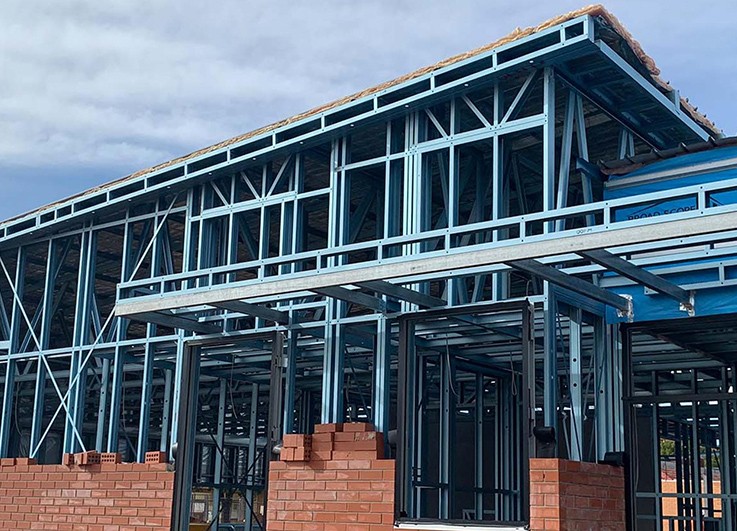 True Steel Frames - Salisbury Childcare Centre - Framing made from TRUECORE® steel