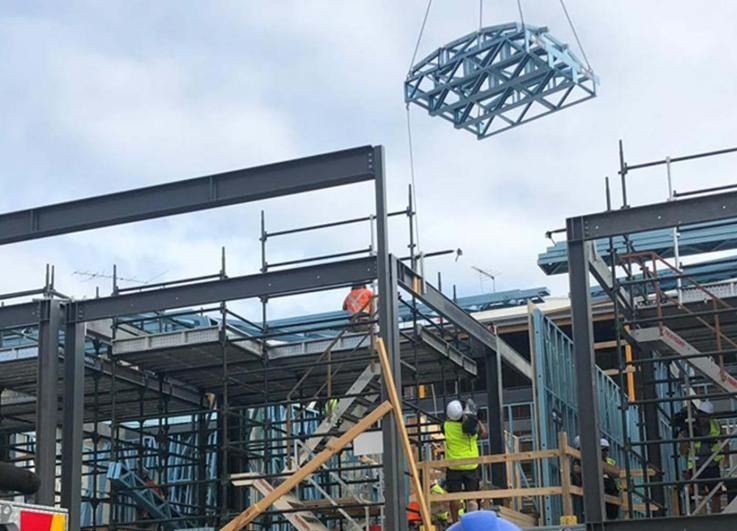 While The Block 2019 contestants were busy transforming The Oslo into five luxury townhouses, behind the scenes a team of seasoned suppliers and partners worked away on creating architectural skylight modules using frames made from TRUECORE® steel.
