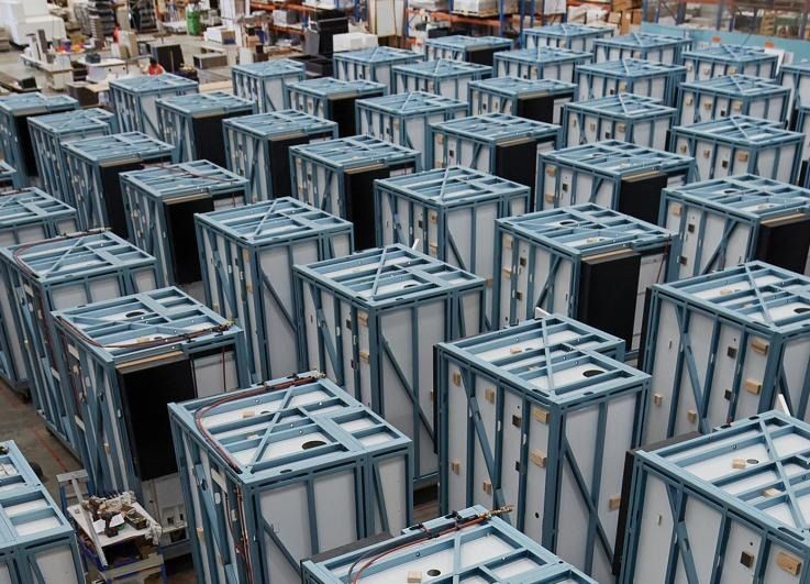 Framing made from TRUECORE® steel has helped Schiavello deliver bathroom pods with speed and efficiency.