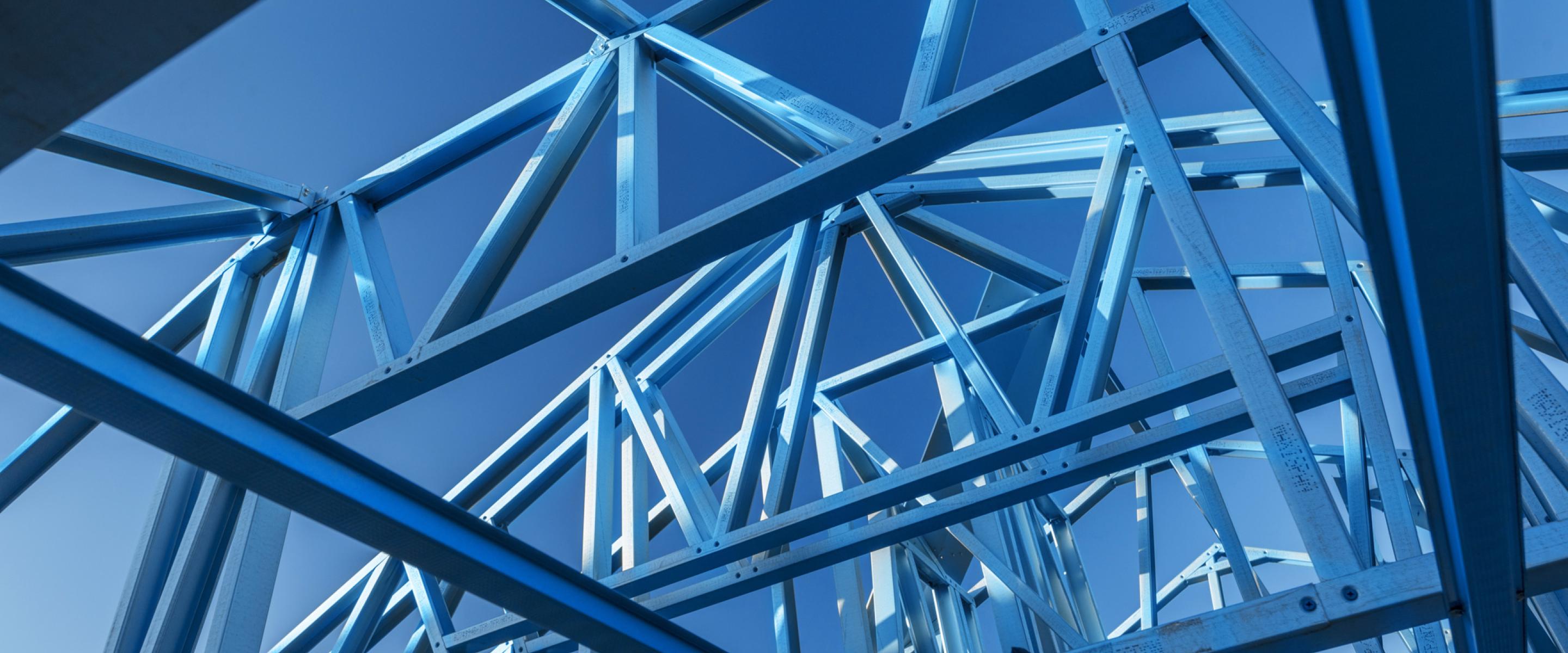 Maxispan steel building frames product range includes wall frames, roof trusses, floor joists and most recently, flooring cassettes, all made from TRUECORE® steel