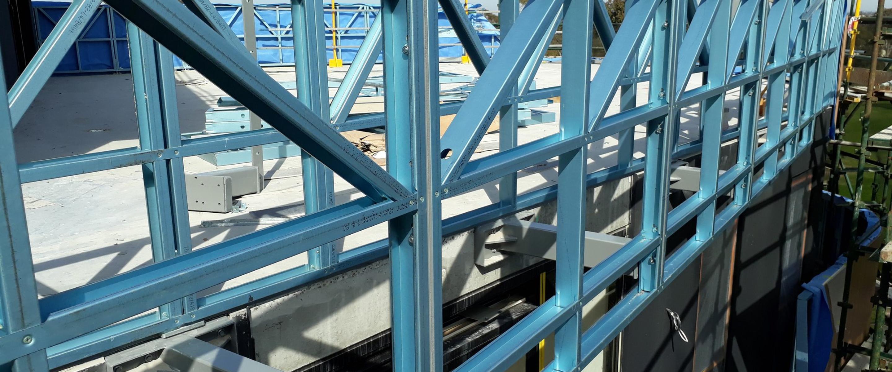 7000 lm of LGS framing made from TRUECORE® steel