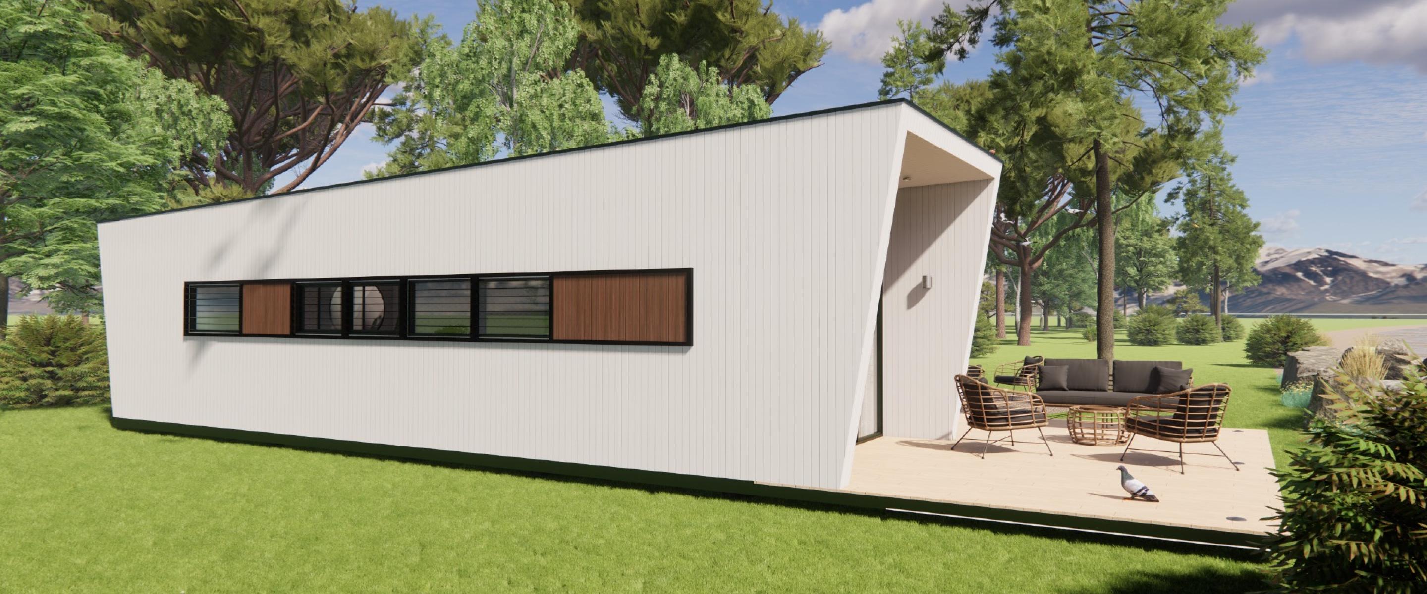 Summit Modular Tiny Home render