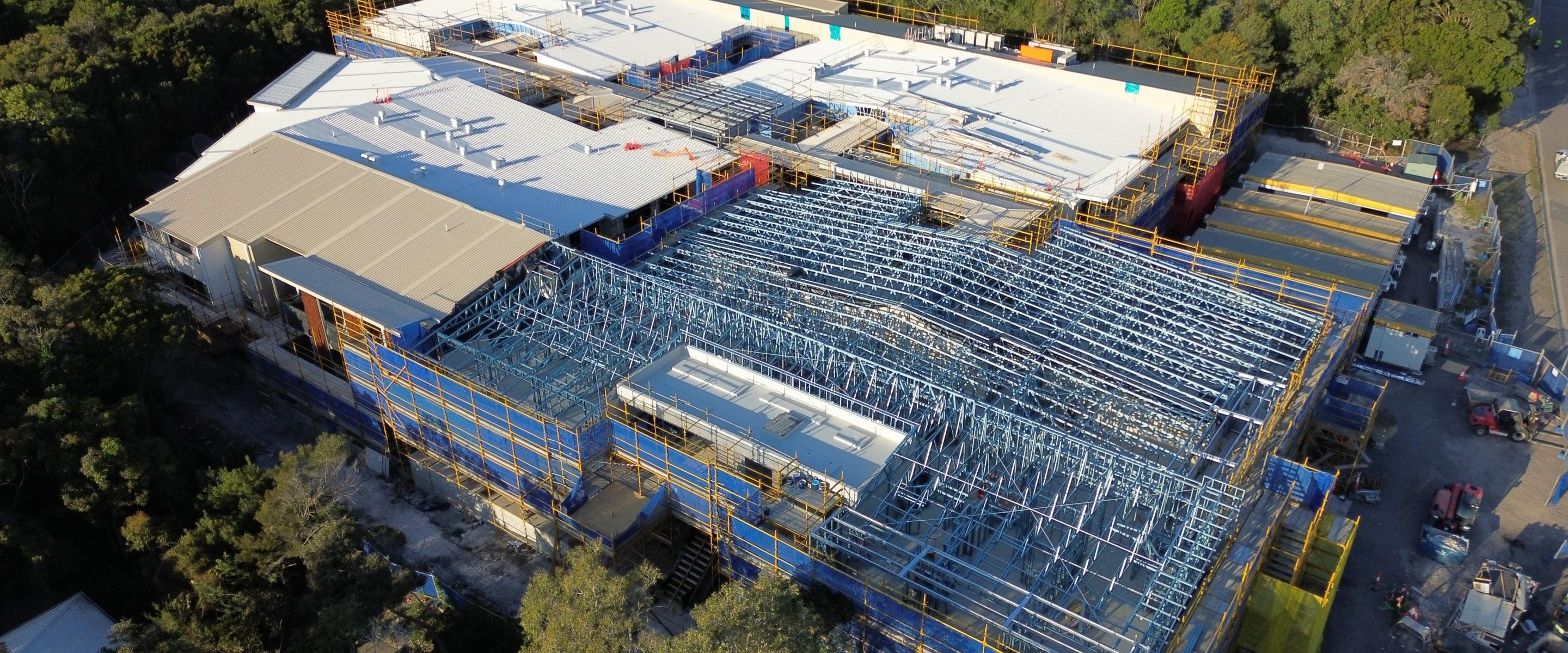 Designed and prefabricated off site, light gauge steel (LGS) framing made from TRUECORE® steel allows a critical aged care facility to be built on schedule and on budget