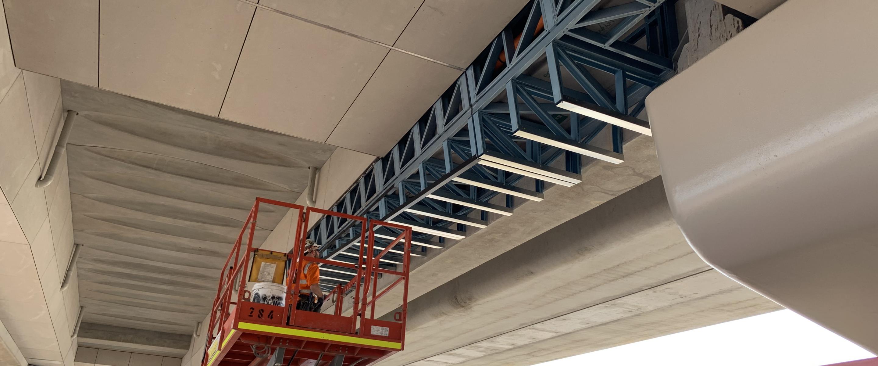 Framing made from TRUECORE® steel underpins the form and function of Victoria’s new ground breaking rail stations