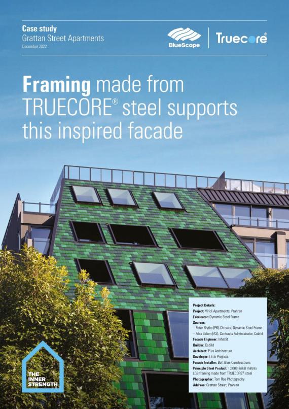 Case study: Dynamic Steel Frame - Grattan Street Apartments