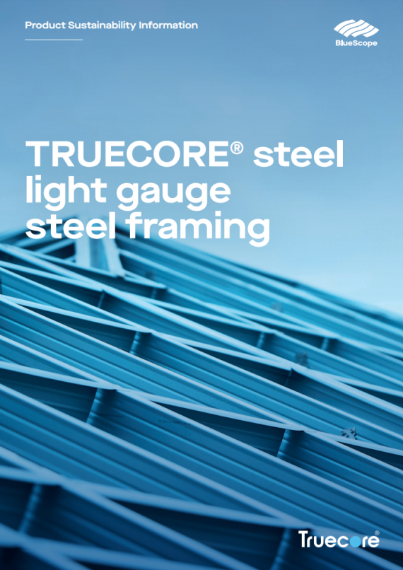 Product Sustainability Information - TRUECORE<sup>®</sup> steel